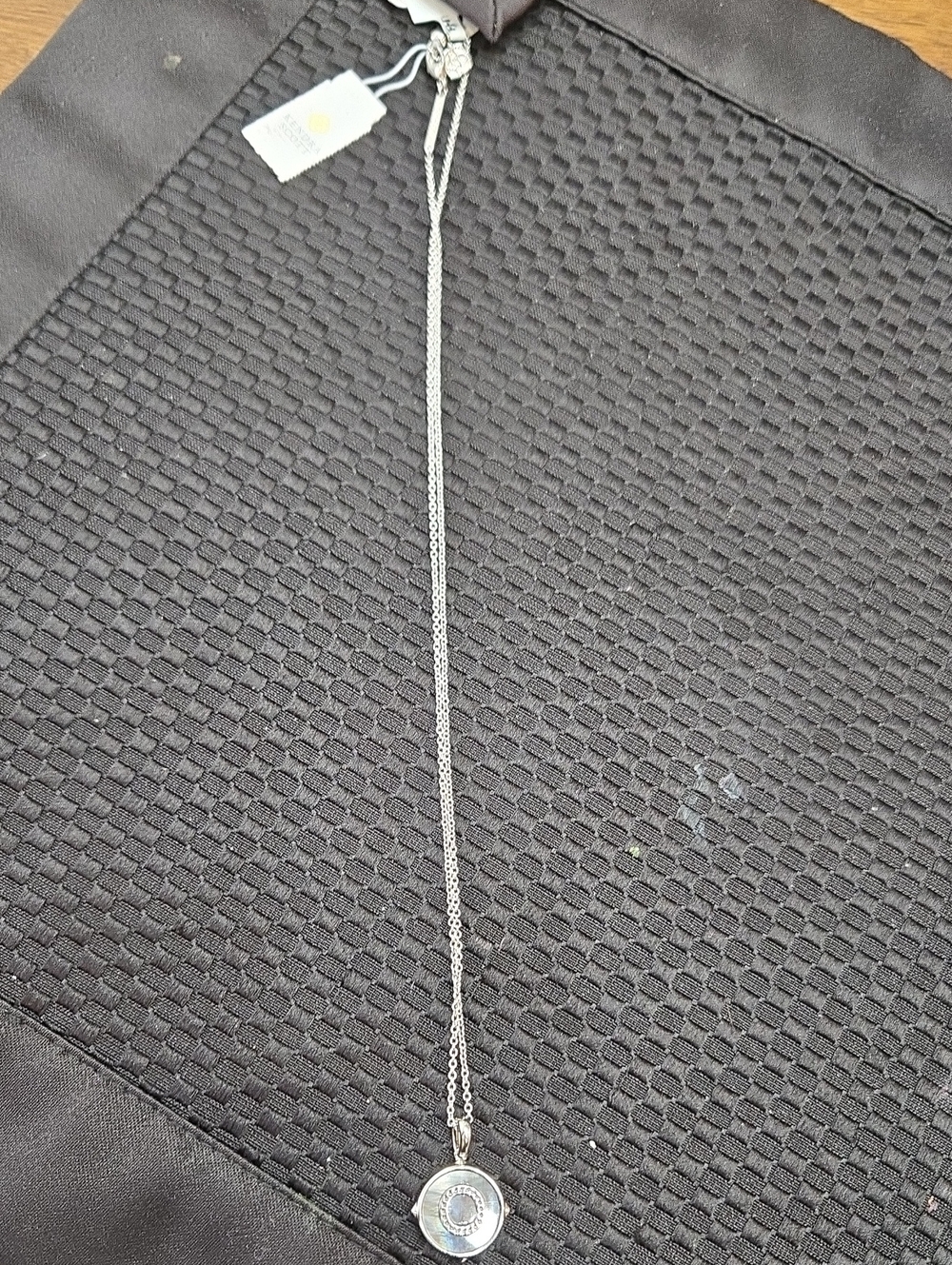 Kendra Scott Silver O Pendant